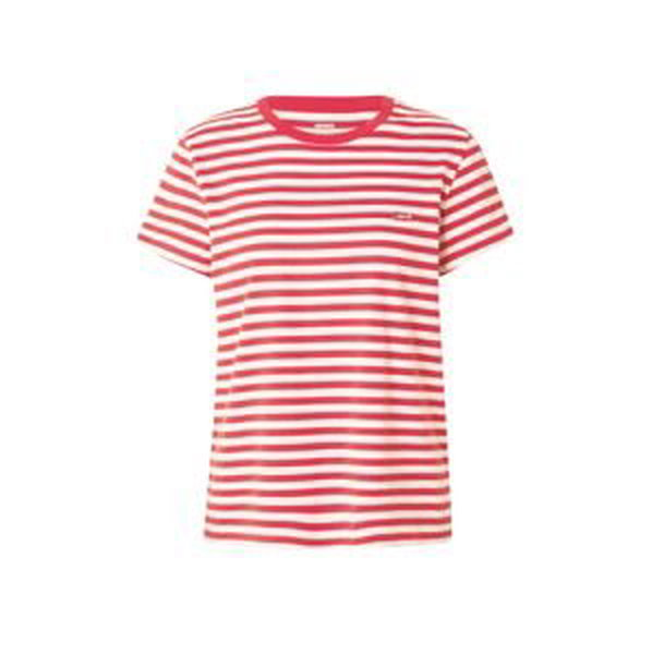 LEVI'S ® Tričko  červená / prírodná biela