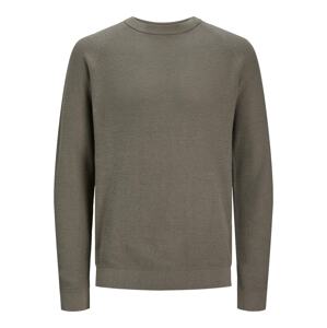 JACK & JONES Sveter 'JASPER'  sivá