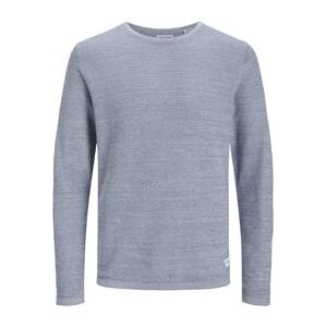 JACK & JONES Sveter 'Greg'  dymovo modrá