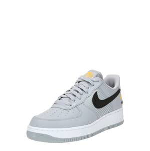 Nike Sportswear Nízke tenisky 'AIR FORCE 1 '07'  sivá / čierna