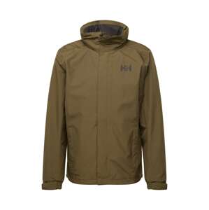 HELLY HANSEN Outdoorová bunda 'DUBLINER'  olivová / čierna