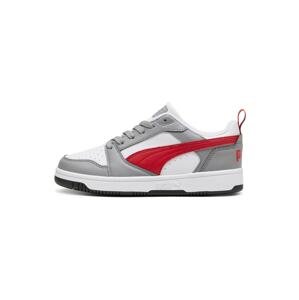 PUMA Tenisky 'Rebound V6'  sivá / burgundská / biela