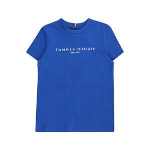 TOMMY HILFIGER Tričko 'ESSENTIAL'  modrá / červená / biela