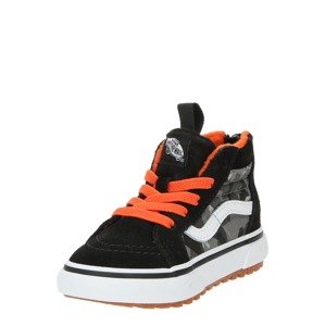 VANS Tenisky 'SK8-Hi'  sivá / oranžová / čierna / biela