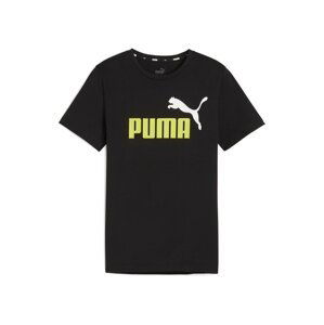 PUMA Funkčné tričko 'Essential'  limetová / čierna / biela