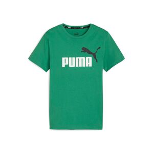 PUMA Tričko 'Essential'  zelená / čierna / biela