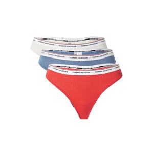 Tommy Hilfiger Underwear Tangá  modrosivá / červená / čierna / biela