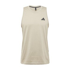 ADIDAS PERFORMANCE Tričko 'Train Essentials Feelready'  sivobéžová / čierna