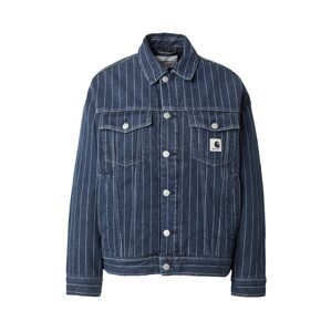 Carhartt WIP Prechodná bunda 'Orlean'  modrá denim / biela