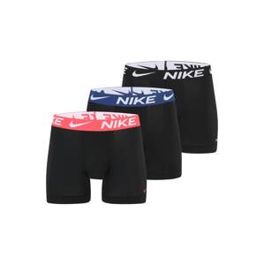 NIKE Boxerky  modrá / melónová / čierna / biela