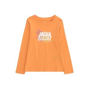 Jack & Jones Junior Tričko  žltá / fialová / svetlooranžová / biela