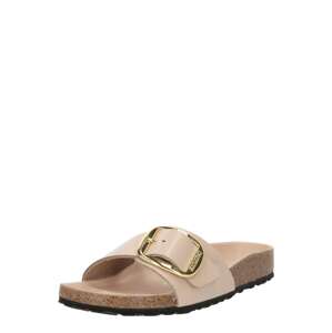 BIRKENSTOCK Šľapky 'Madrid'  béžová / zlatá