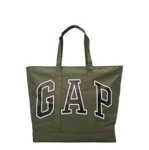 GAP Shopper  kaki / čierna / šedobiela