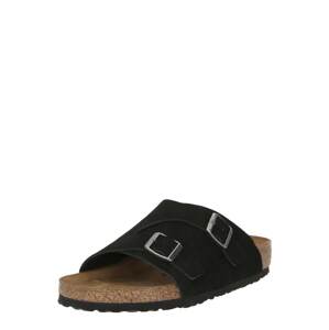 BIRKENSTOCK Šľapky 'Zürich'  čierna