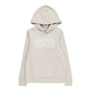 Jack & Jones Junior Mikina  béžová / svetlobéžová