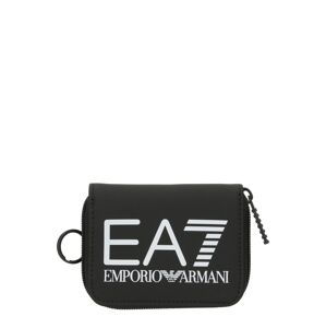 EA7 Emporio Armani Peňaženka  čierna / biela