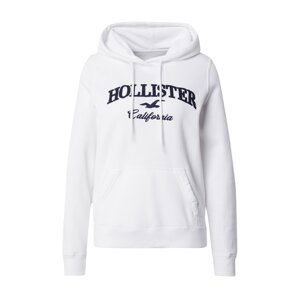 HOLLISTER Mikina 'TECH CORE'  námornícka modrá / biela