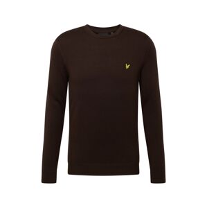 Lyle & Scott Sveter  hnedá / žltá / čierna