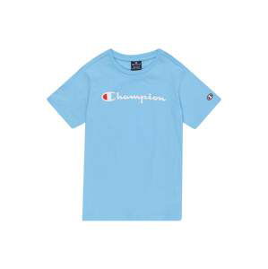 Champion Authentic Athletic Apparel Tričko  nebesky modrá / červená / biela
