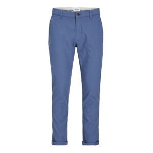 JACK & JONES Chino nohavice 'MARCO FURY'  kráľovská modrá