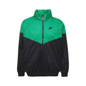 Nike Sportswear Prechodná bunda 'Windrunner'  trávovo zelená / čierna