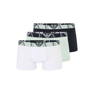 Emporio Armani Boxerky  pastelovo zelená / čierna / biela