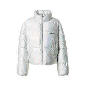 Pegador Prechodná bunda 'SUGAR FUTURE PUFFER JACKET CHROME'  strieborná