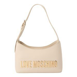 Love Moschino Kabelka na rameno 'Bold Love'  piesková / zlatá