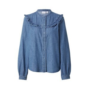 VERO MODA Blúzka 'BECCI'  modrá denim