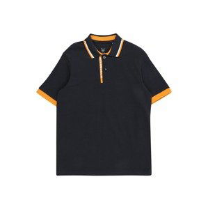 Jack & Jones Junior Tričko  námornícka modrá / oranžová
