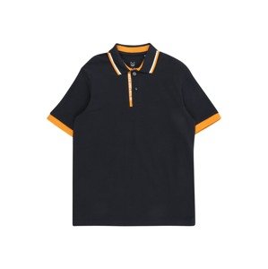 Jack & Jones Junior Tričko  námornícka modrá / oranžová