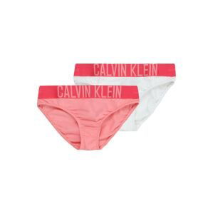 Calvin Klein Underwear Nohavičky  ružová / pitaya / biela