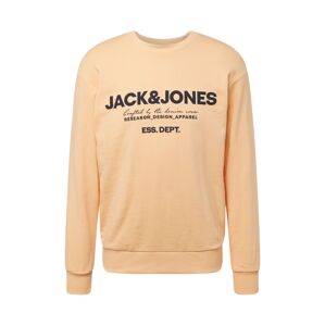 JACK & JONES Mikina 'GALE'  marhuľová / čierna