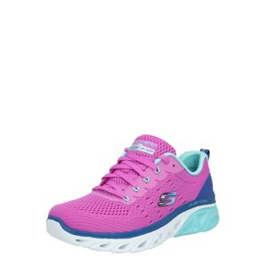 SKECHERS Nízke tenisky 'GLIDE STEP'  tyrkysová / fuksia