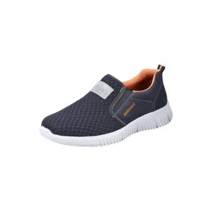 Rieker Slip-on obuv  kobaltovomodrá / sivá / oranžová