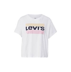 LEVI'S Tričko  námornícka modrá / žltá / ružová / biela