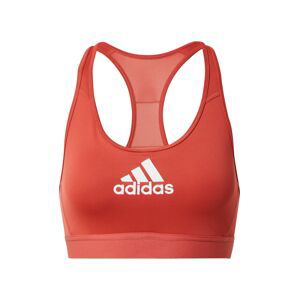 ADIDAS SPORTSWEAR Športová podprsenka  svetločervená / biela