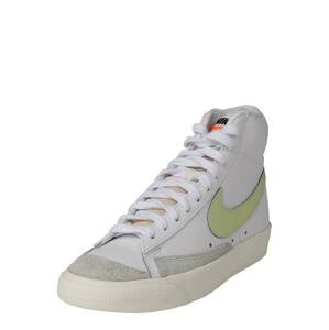Nike Sportswear Členkové tenisky 'BLAZER MID 79'  sivá / svetlozelená / biela