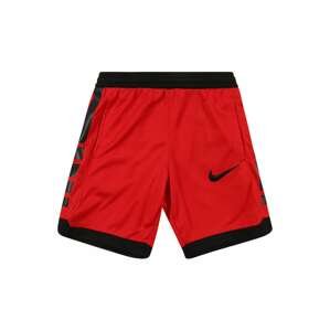 Nike Sportswear Športové nohavice  červená / čierna