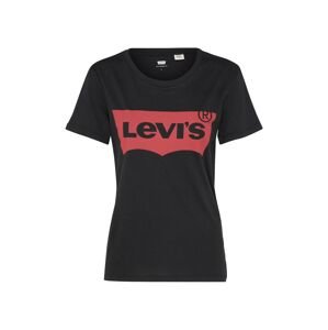 LEVI'S ® Tričko 'The Perfect Tee'  červená / čierna