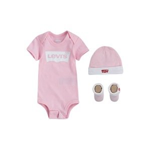 LEVI'S ® Body 'Classic Batwing Infant 3pc Set'  ružová