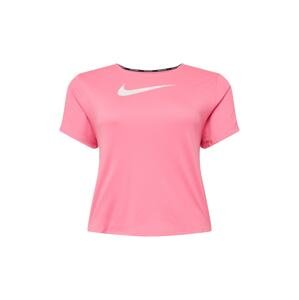 Nike Sportswear Funkčné tričko  ružová / biela
