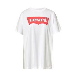 LEVI'S ® Oversize tričko 'Graphic SS Roadtrip Tee'  červená / biela