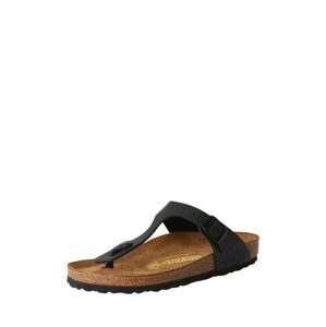 BIRKENSTOCK Žabky 'Gizeh'  čierna