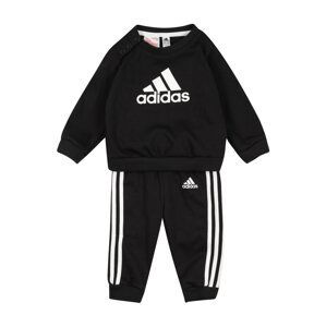 ADIDAS SPORTSWEAR Tréningový komplet 'French Terry'  čierna / biela