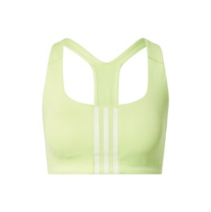 ADIDAS PERFORMANCE Športová podprsenka  limetová / biela