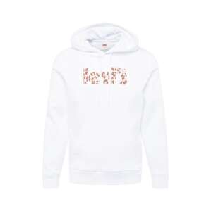 LEVI'S ® Mikina 'LSE T3 Graphic Hoodie'  béžová / hnedá / biela