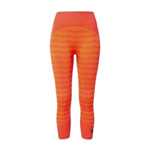 ADIDAS SPORTSWEAR Športové nohavice 'Marimekko Aero'  oranžová / červená / čierna / biela