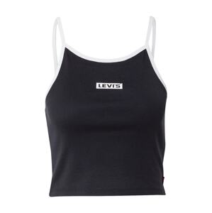 LEVI'S ® Top 'GRAPHIC MAZZY TANK BLACKS'  čierna / biela