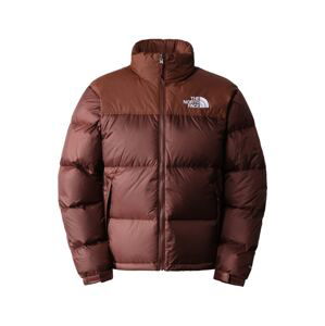 THE NORTH FACE Zimná bunda 'M 1996 Retro Nuptse'  hrdzavohnedá / biela